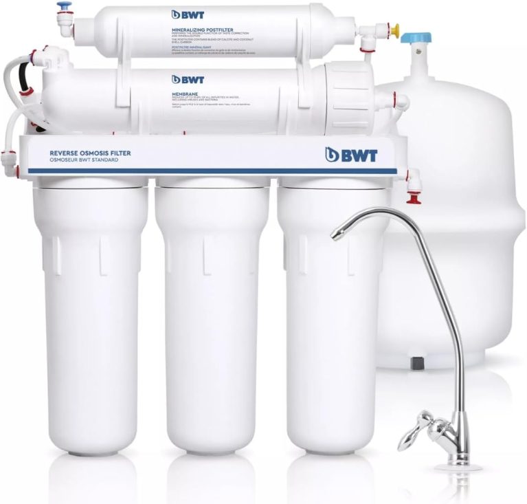 BWT Standard Osmose Inverse Domestique 75 GPD Sans Pompe, 5 Étapes avec Minéralisation