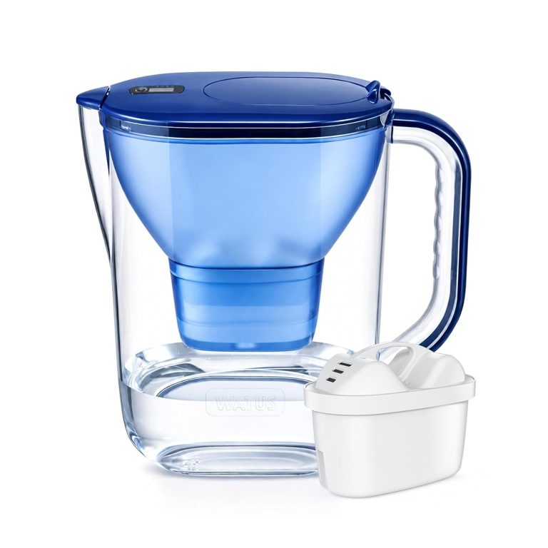 Watus, carafe filtrante bleue 3,8 L compatible Brita Maxtra