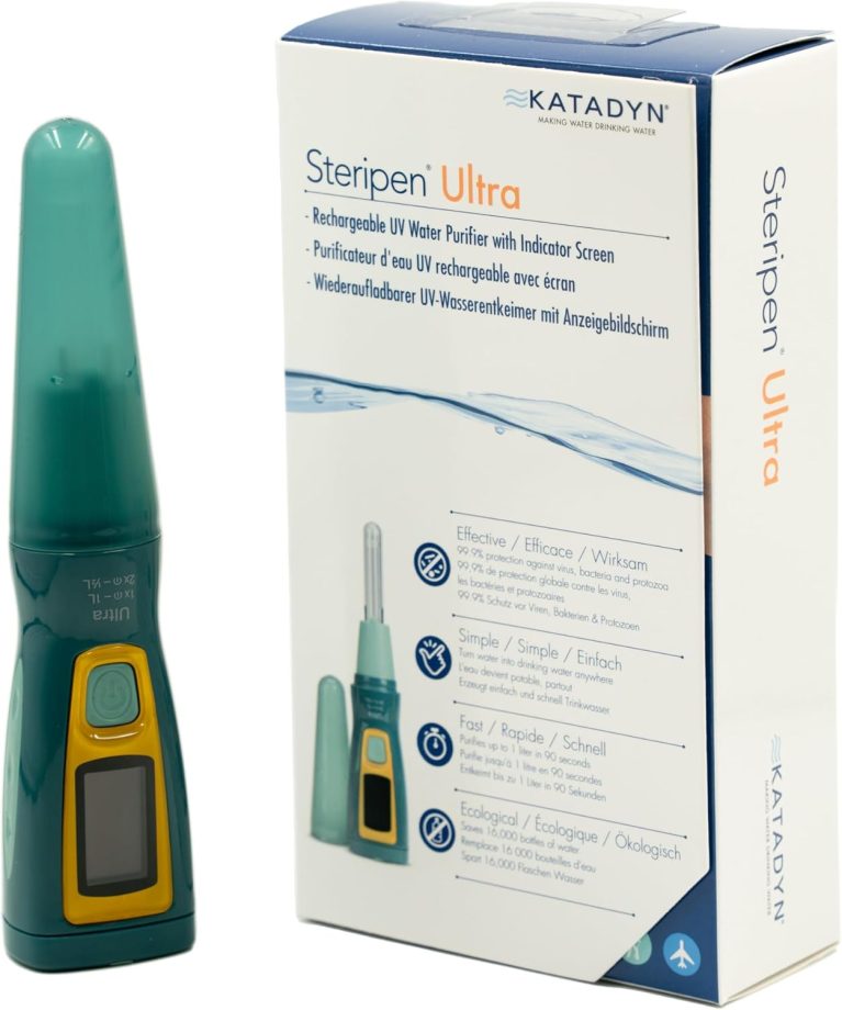 SteriPEN Ultra Purificateur d'eau – Désinfection UV pour de l'Eau Potable sûre où Que Vous Soyez