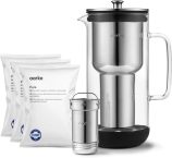 Aarke Purifier : notre test de la carafe filtrante en verre et inox sans plastique